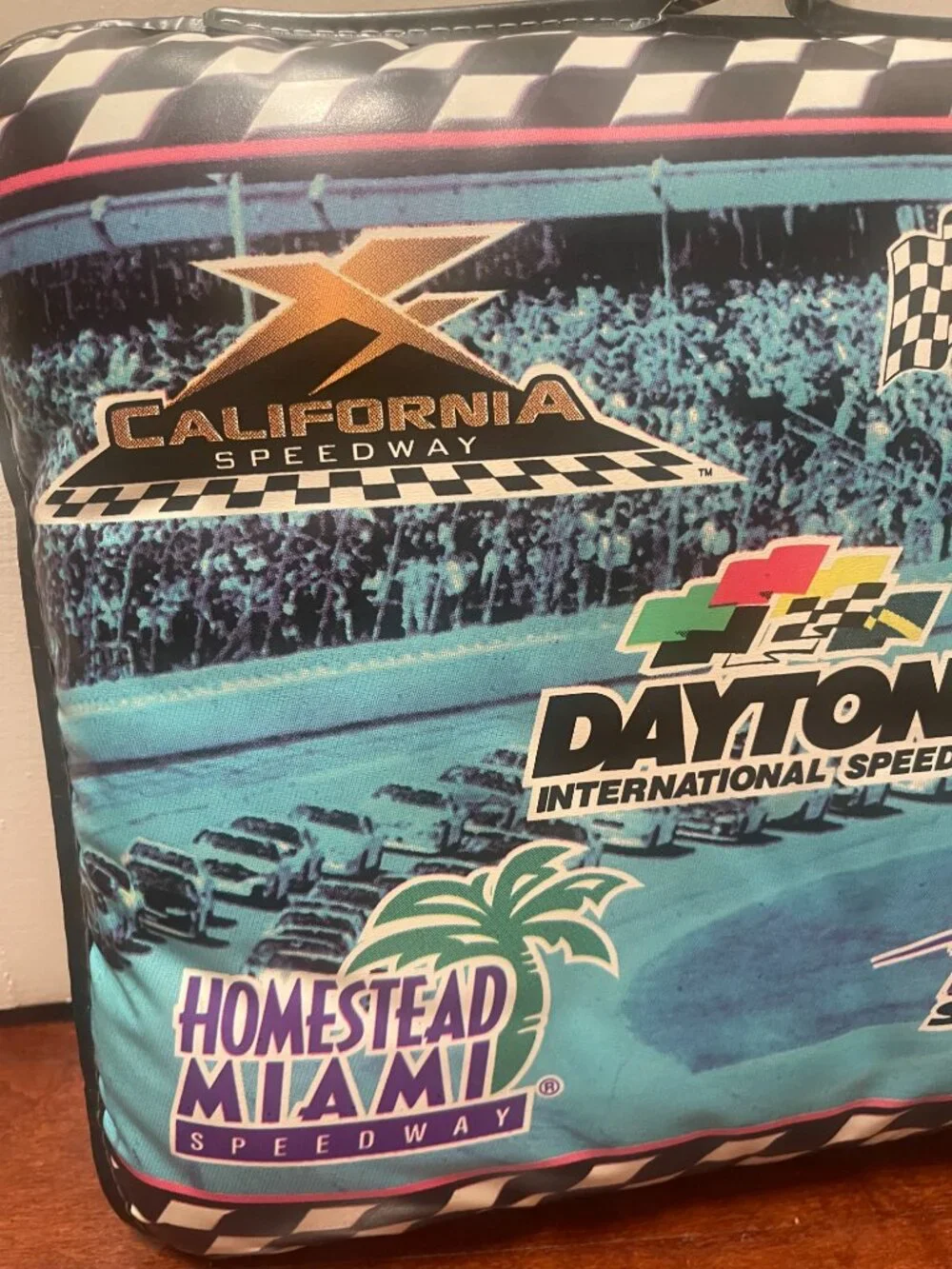 Vintage NASCAR Stadium Seat Cushion